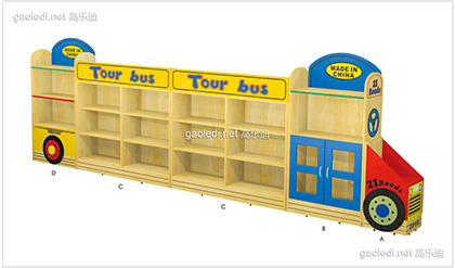 巴士玩具柜