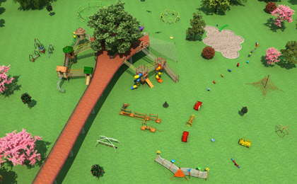 智慧树户外儿童乐园设计